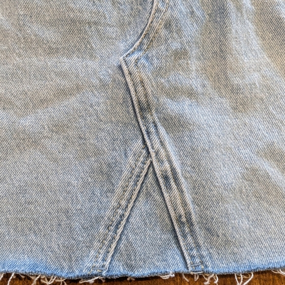 Denim Blue Skirt - Picture 3 of 15